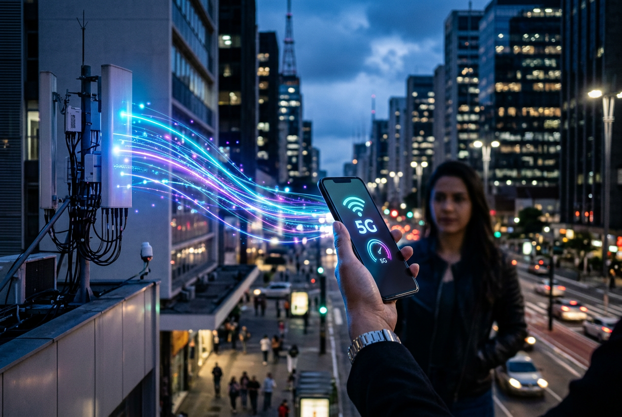 Tecnologia 5G Está Transformando o Acesso à Internet no Brasil